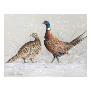 Pastel - Mr and Mrs Pheasant