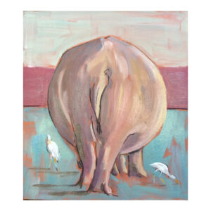 Hippo from behind